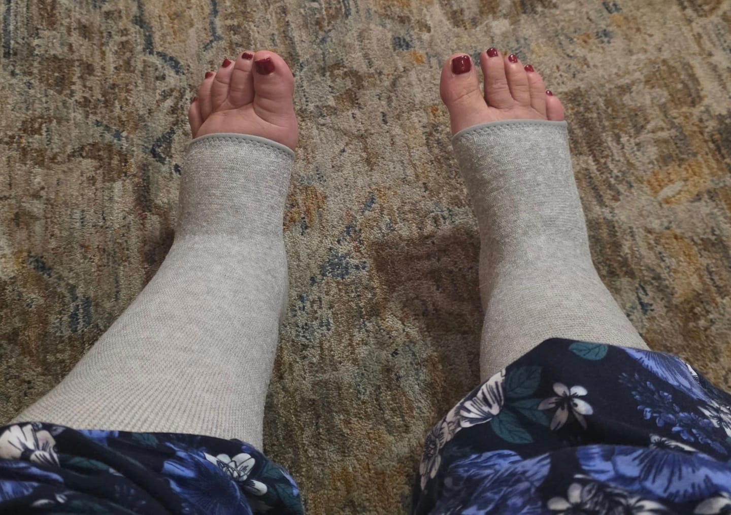 Bamboo Compression Foot Sleeves