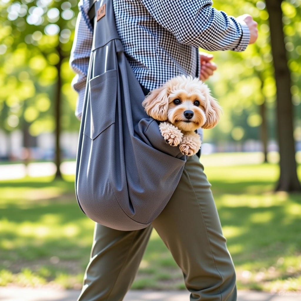Hands-Free Dog Sling Carrier