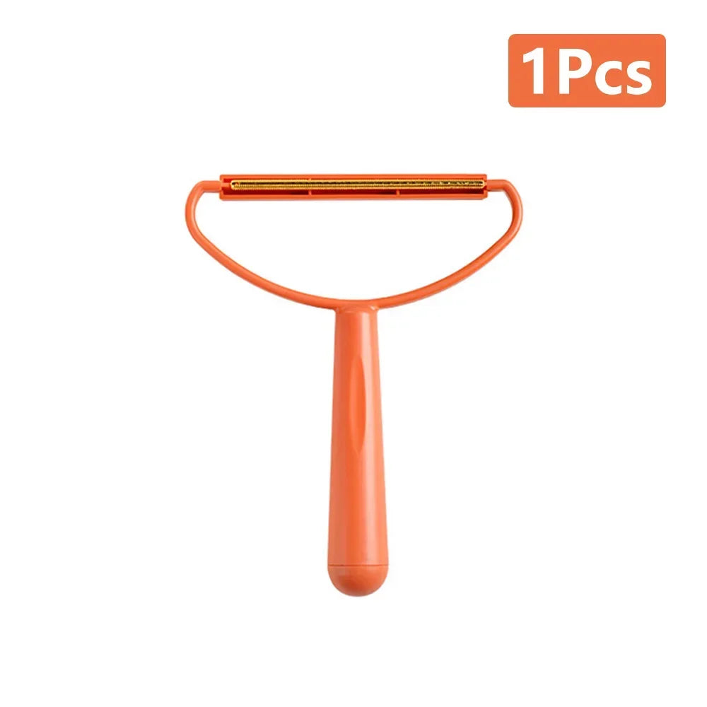 1-50Pcs Clothes Hair Scraper Pet Manual Lint Removal Coat Clothes Double Sided Hair Removal Shaver Brush Tool for Carpet Wool